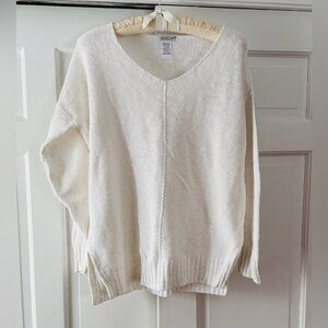 Avalin White cotton Sweater